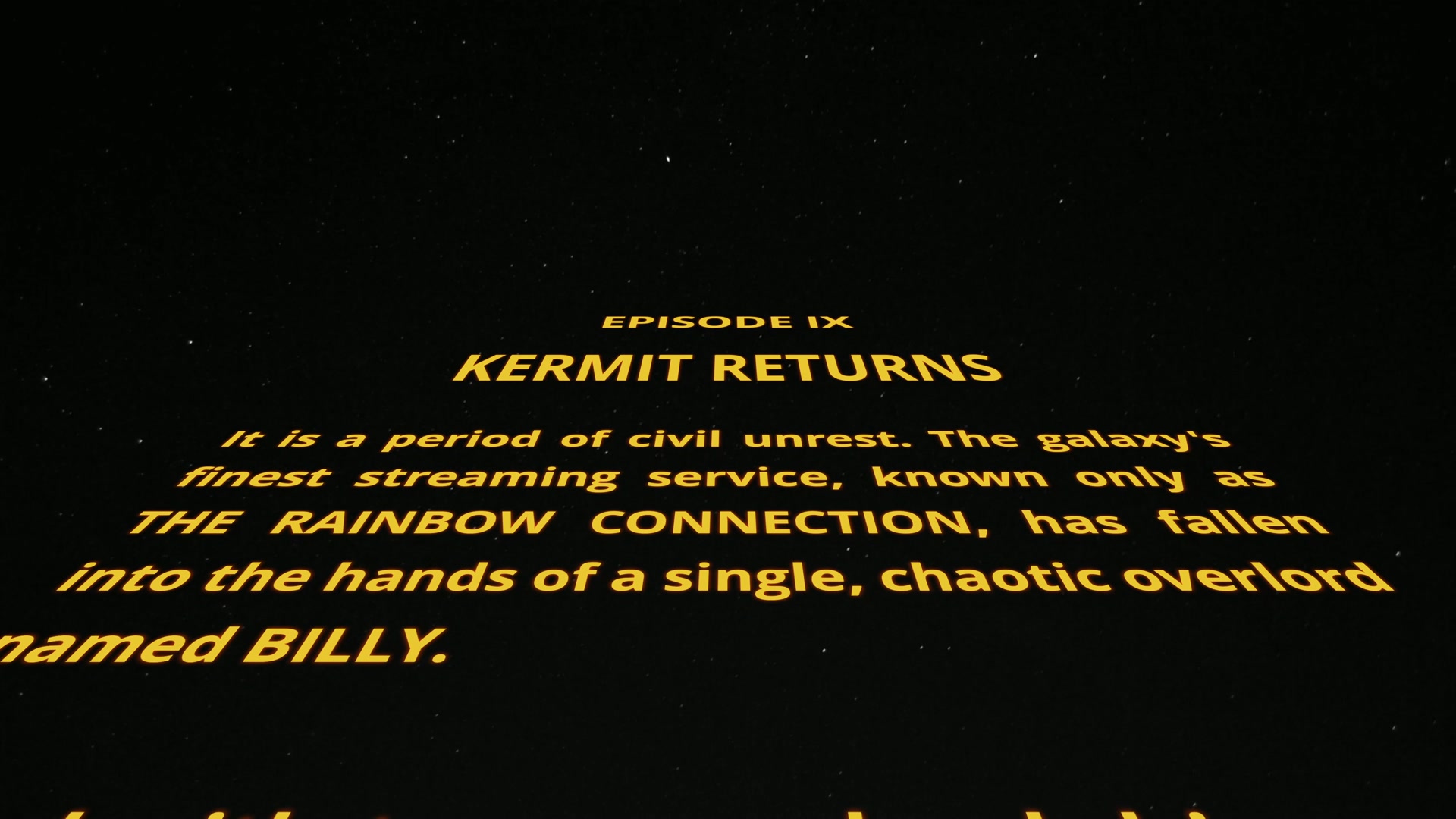 KERMIT RETURNS - EPISODE IX