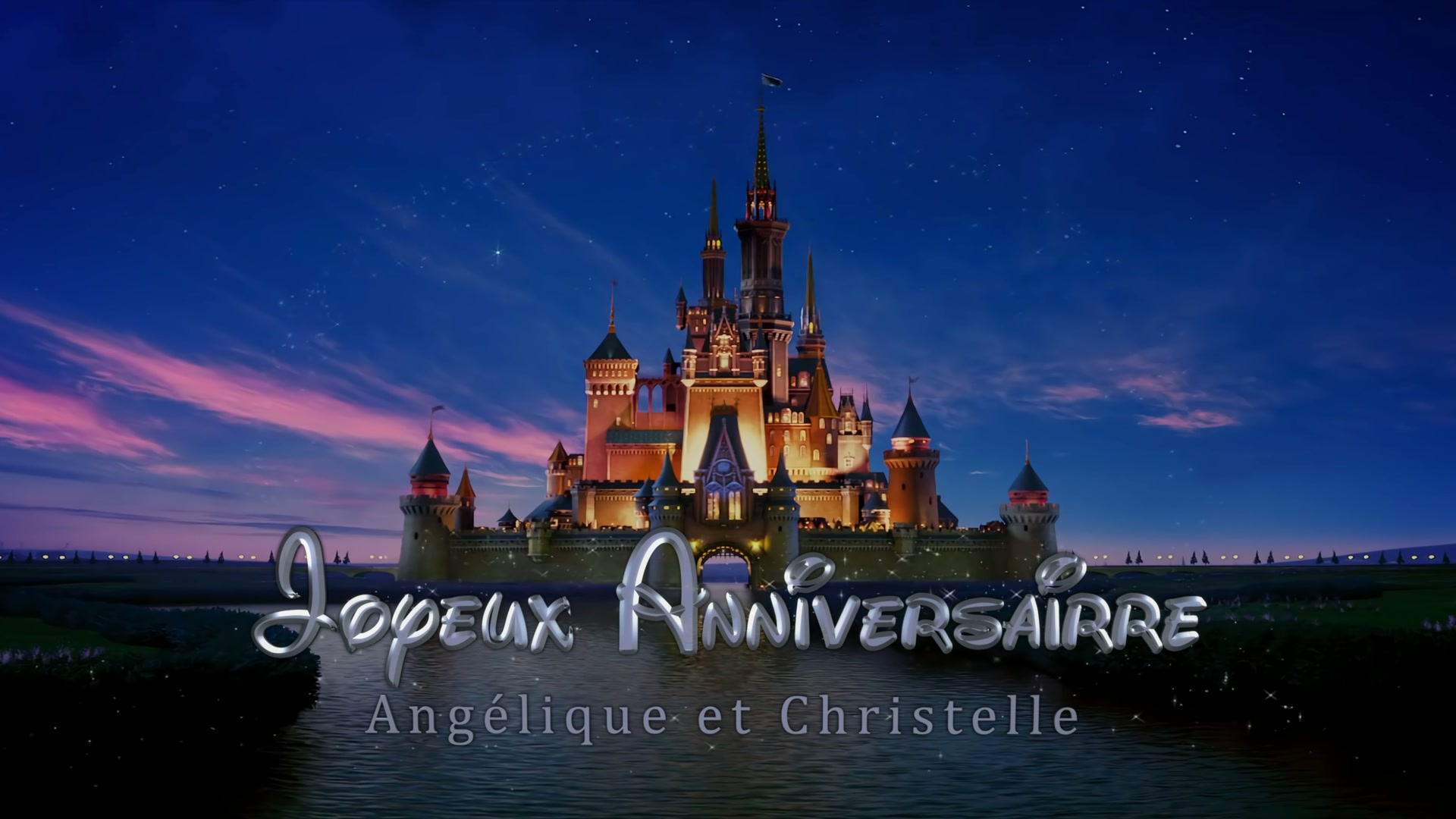 Joyeux Anniversaire - Angélique et Christelle