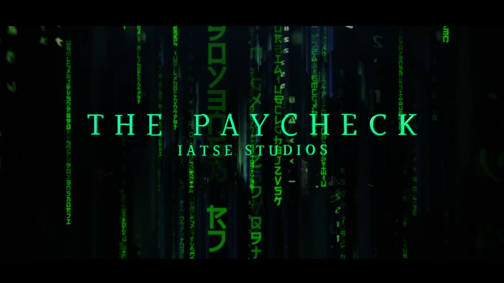 THE PAYCHECK - IATSE STUDIOS