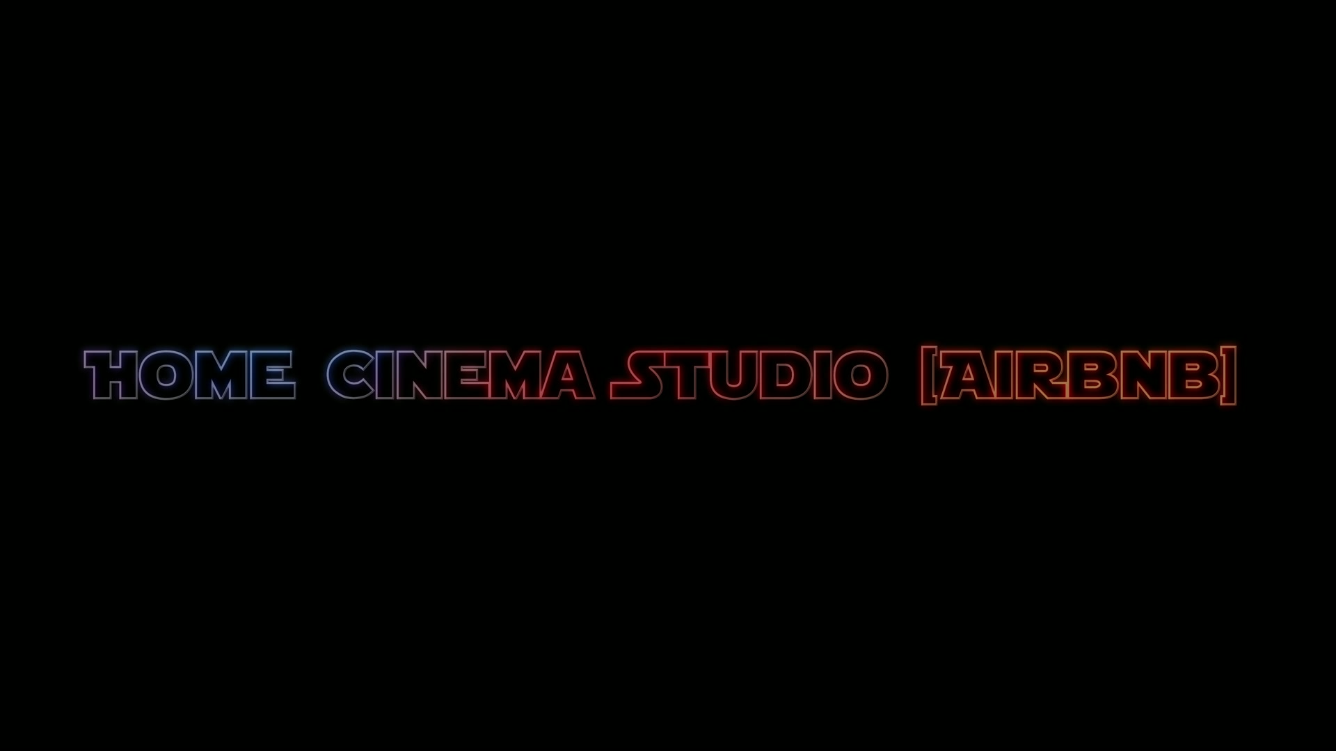 HOME CINEMA STUDIO [AIRBNB]