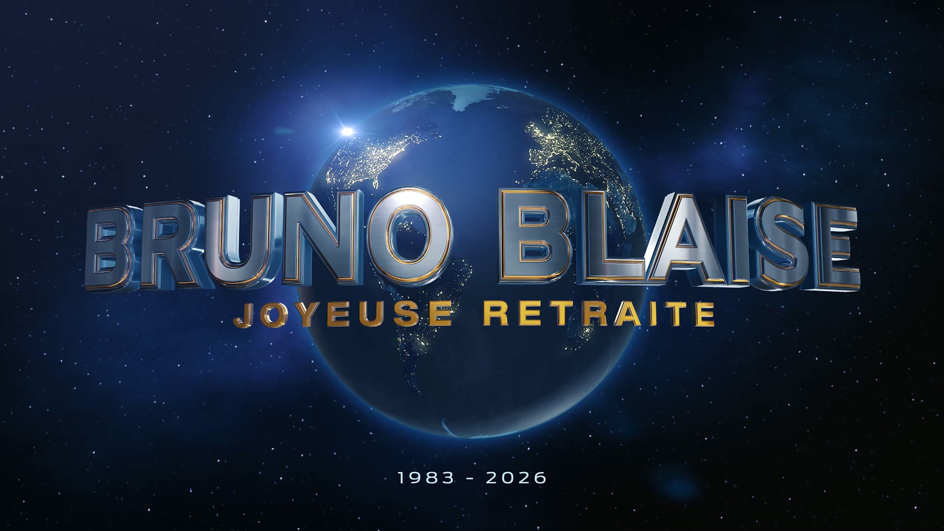 BRUNO BLAISE - JOYEUSE RETRAITE
