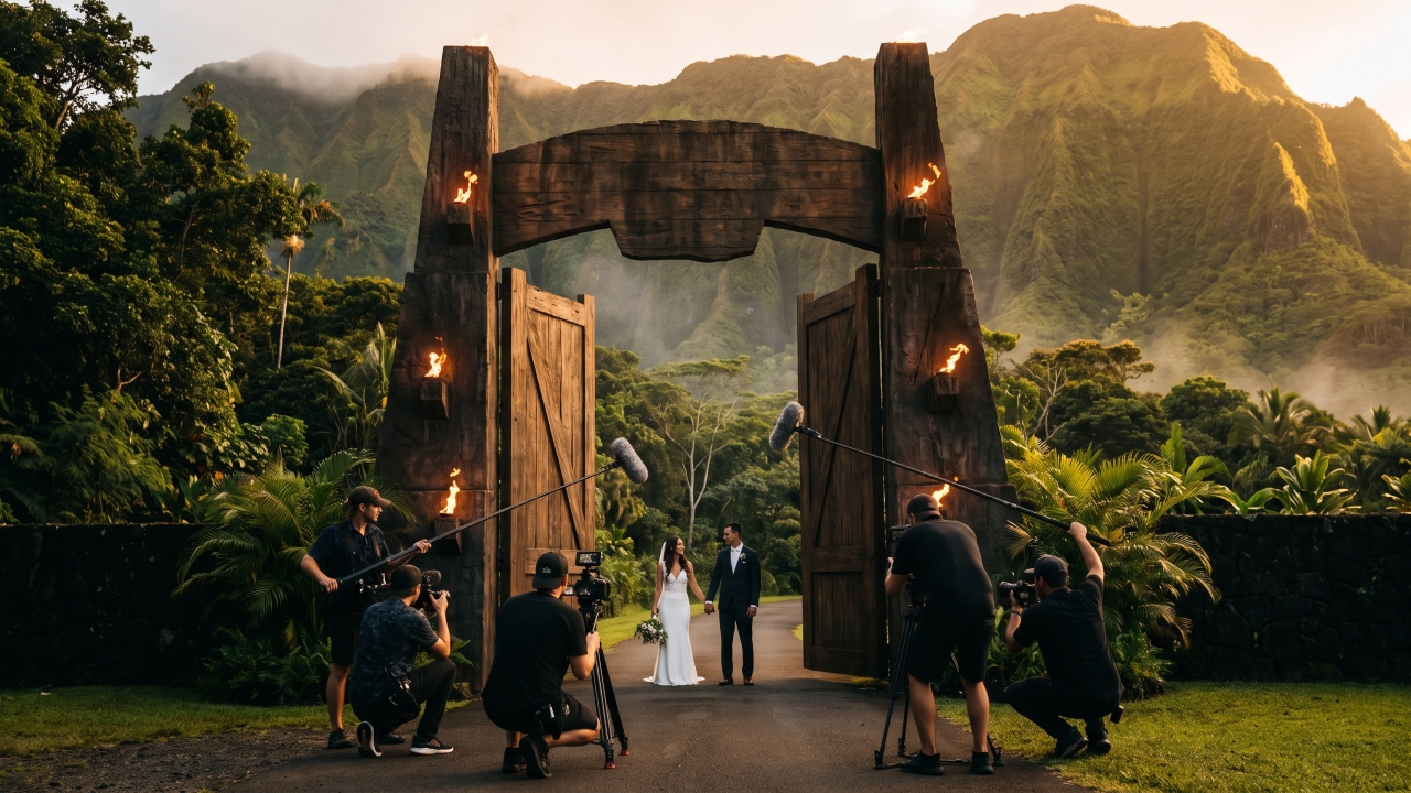 5 Jurassic World wedding film ideas with real scale