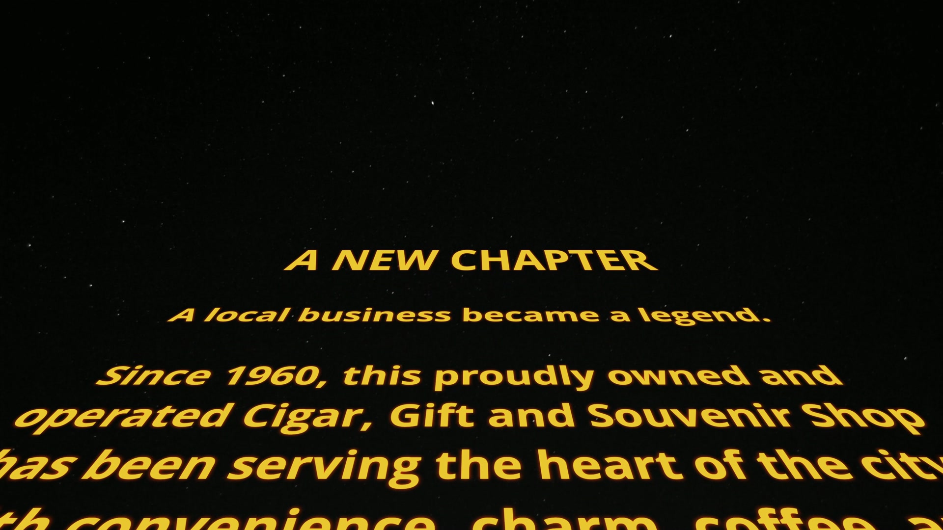 A NEW CHAPTER - A local business became a legend