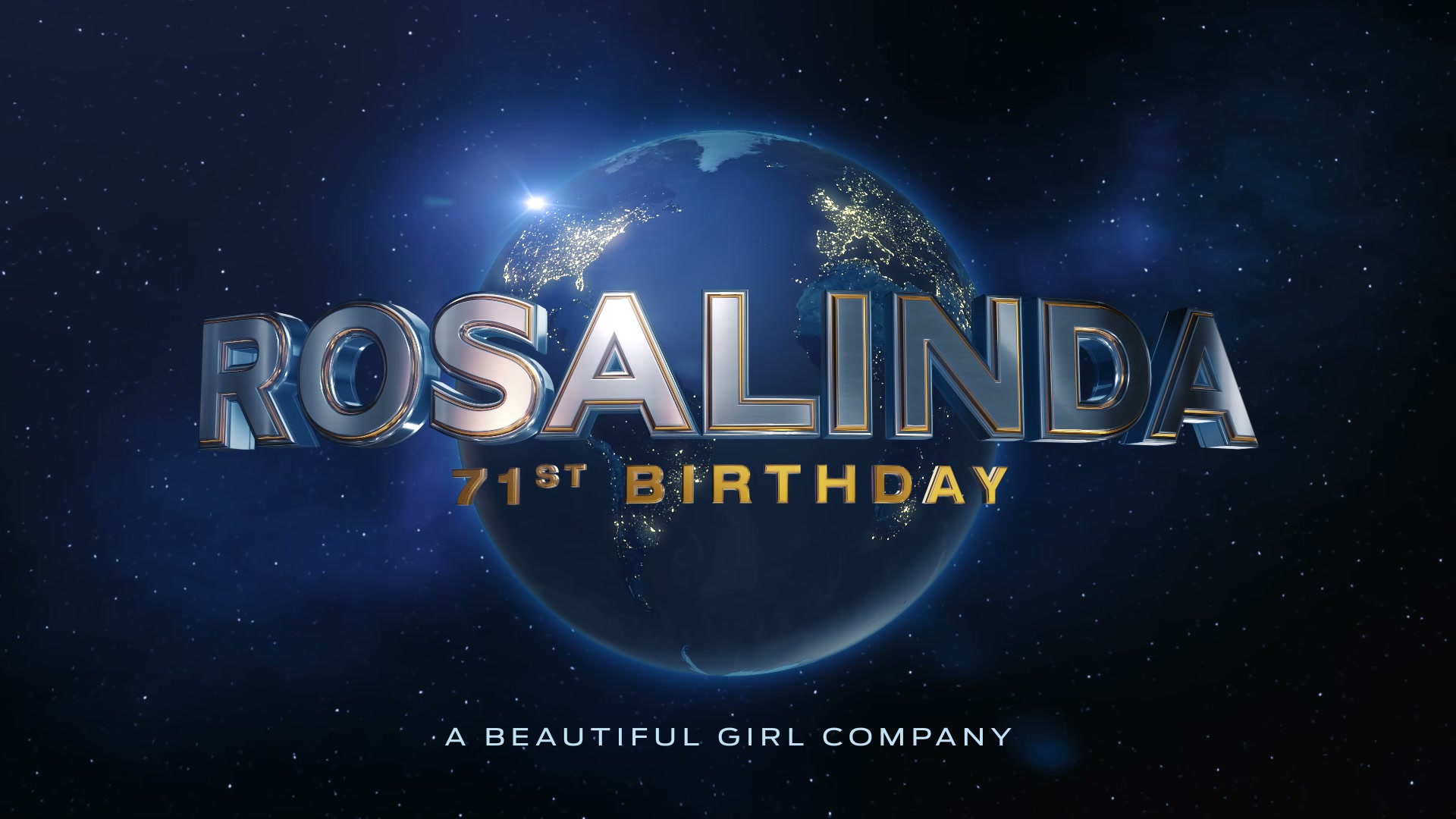 ROSALINDA - 71ST BIRTHDAY