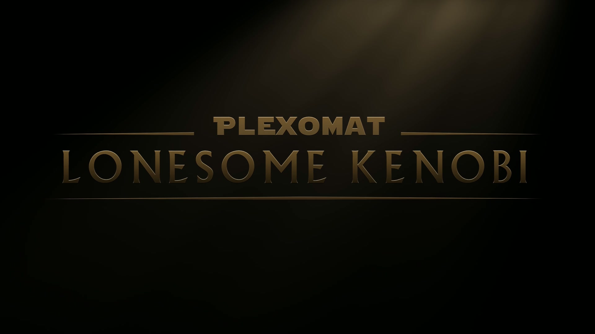 LONESOME KENOBI - PLEXOMAT