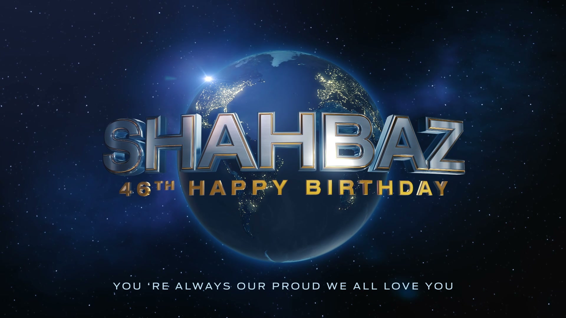 SHAHBAZ - 46TH HAPPY BIRTHDAY