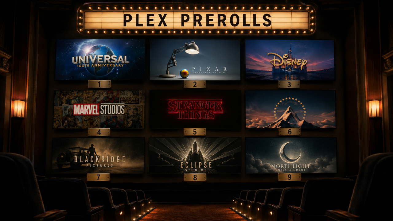 9 Best Plex Prerolls for Media Servers