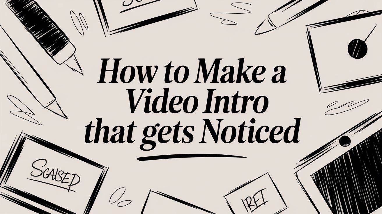 How to Make a Video Intro That Gets Noticed