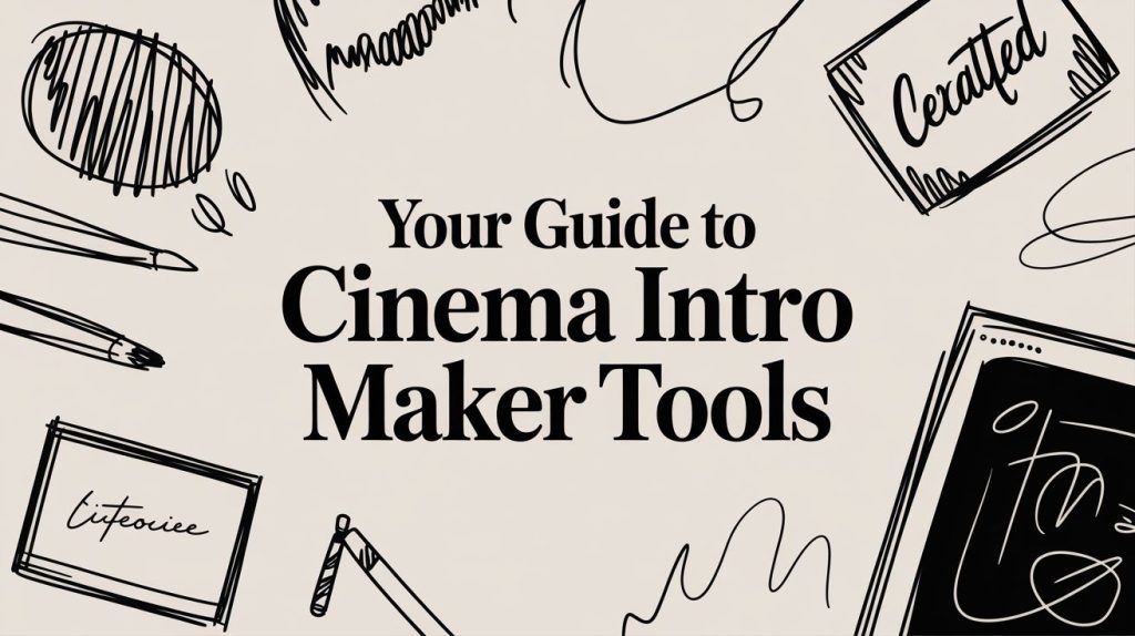 Your Guide to Cinema Intro Maker Tools
