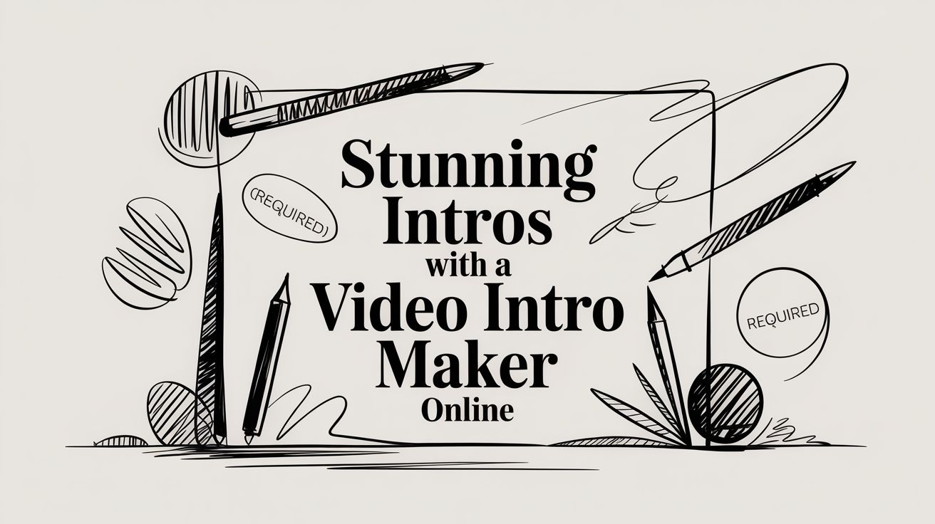 Stunning Intros with a Video Intro Maker Online