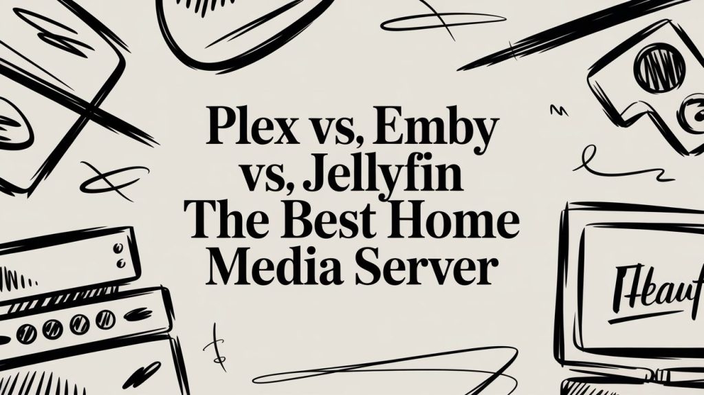Plex vs Emby vs Jellyfin: Which One is Right for You?