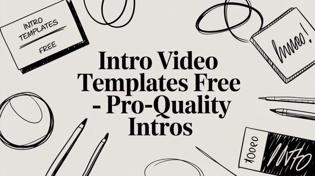 intro video templates free - Pro-Quality Intros