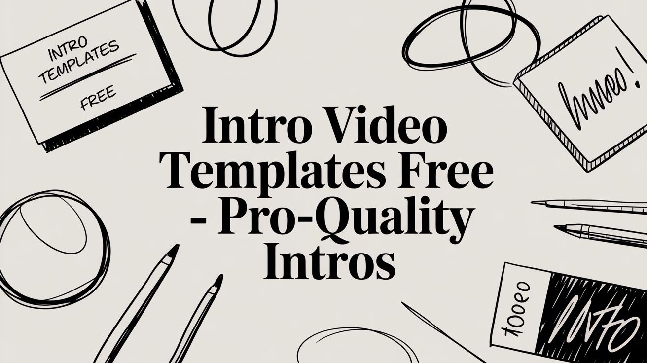 intro video templates free - Pro-Quality Intros