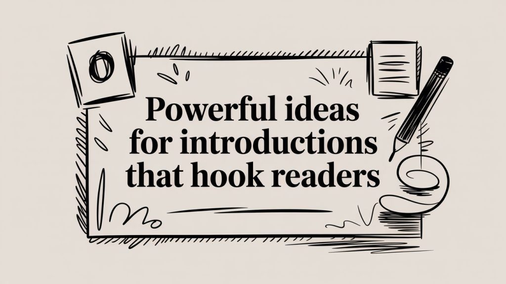 Powerful Ideas for Introductions That Will Hook Anyone