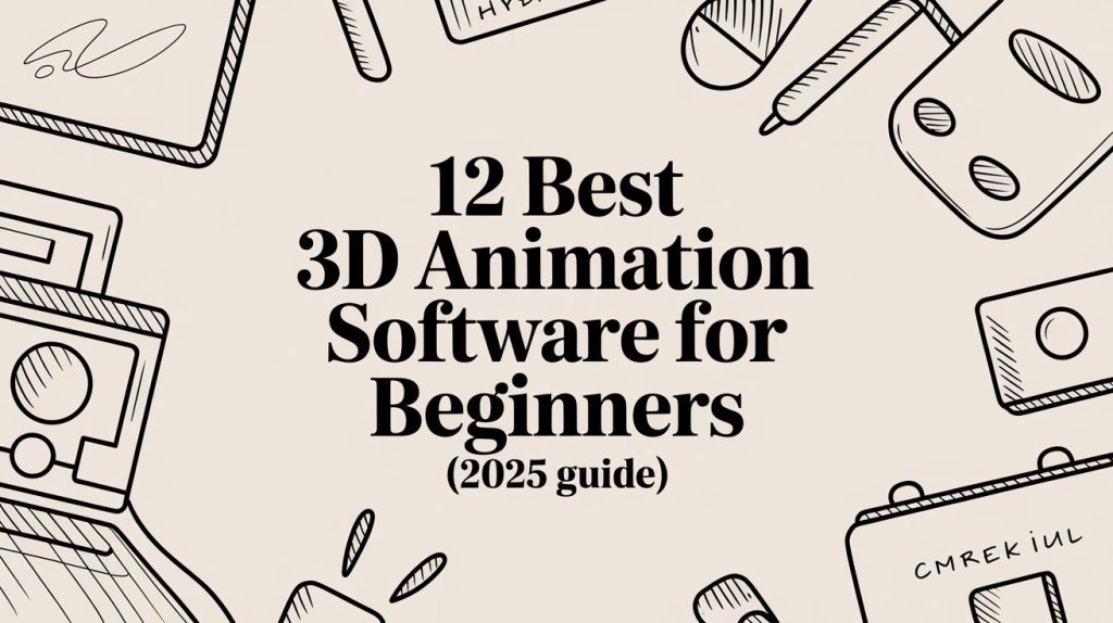 12 Best 3D Animation Software for Beginners (2025 Guide)
