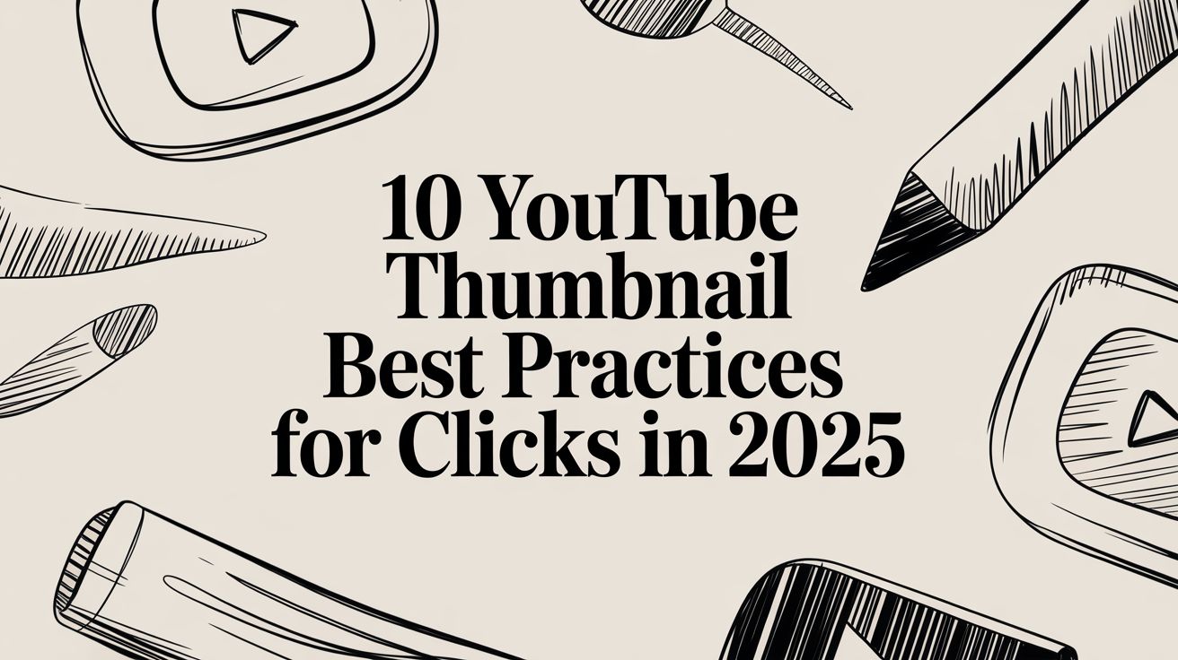 10 YouTube Thumbnail Best Practices for Clicks in 2025