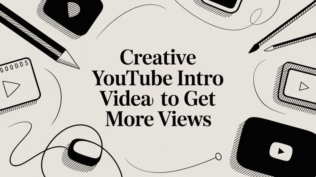 Creative YouTube Intro Video Ideas to Get More Views