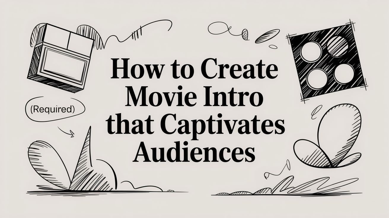 How to Create a Movie Intro That Captivates Audiences