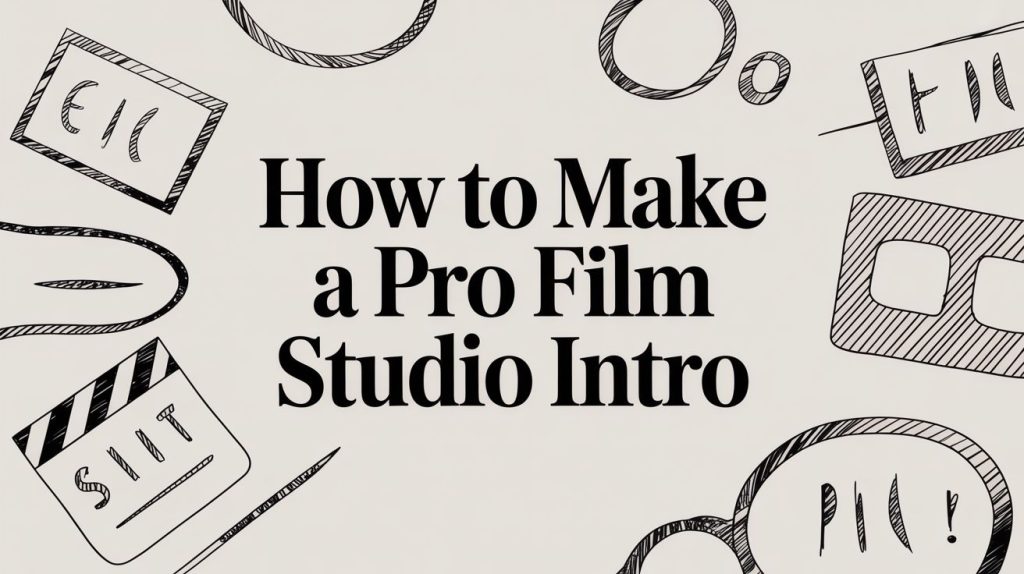 How to Make a Pro Film Studio Intro That Wows Your Audience